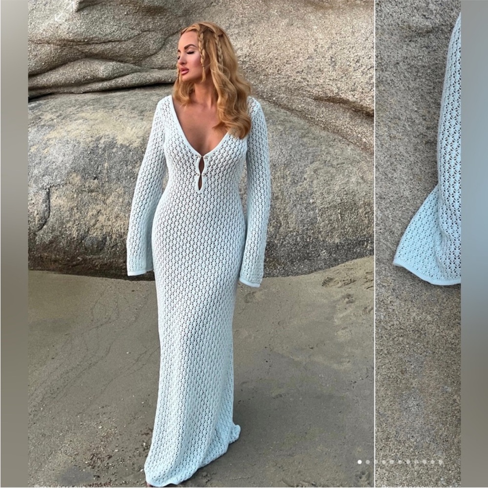 Meshki Crochet Swim Coverup